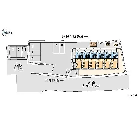 松江市大庭町 月極駐車場
